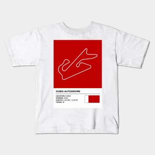 Dubai Autodrome [info] Kids T-Shirt